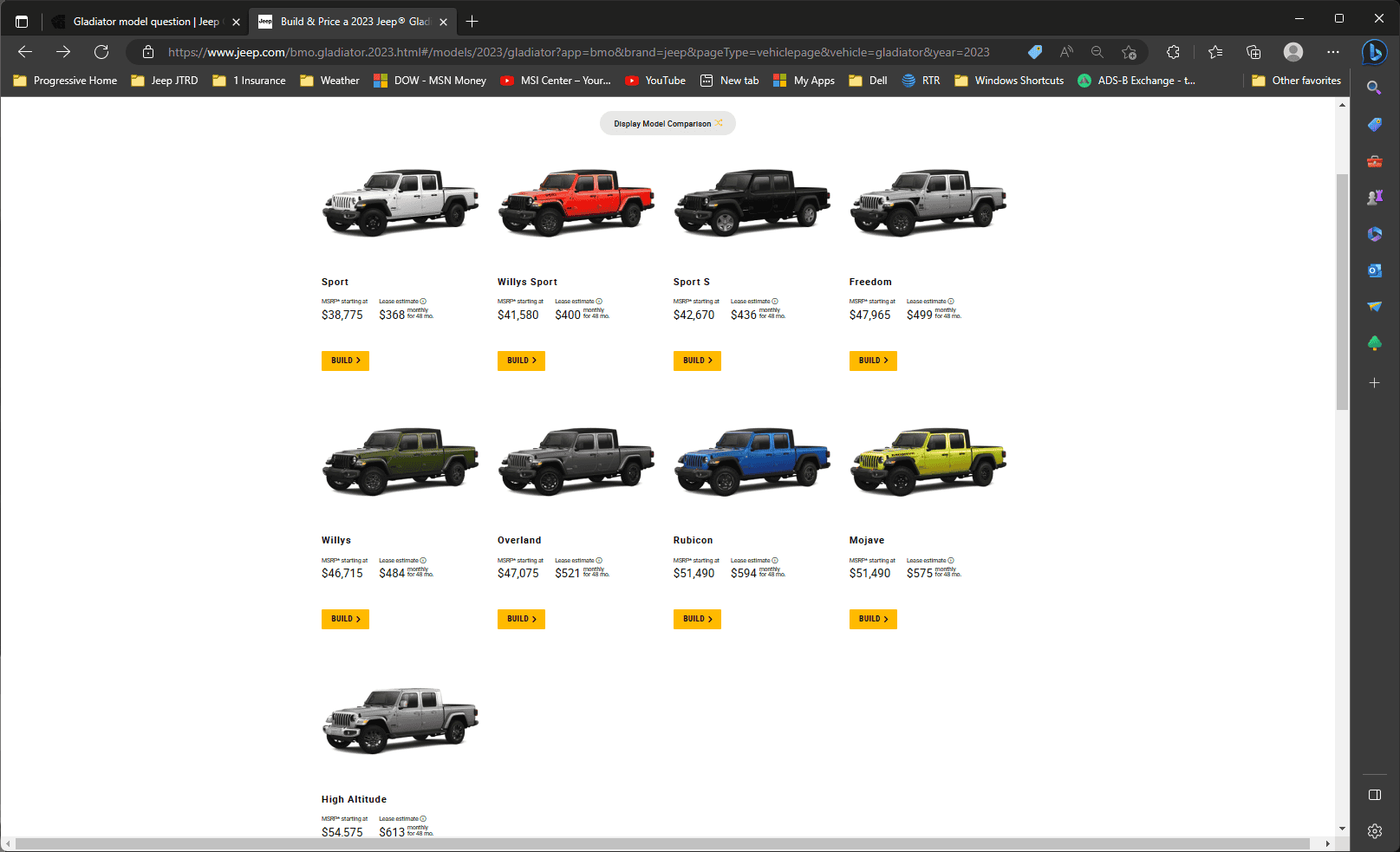 Gladiator model question Jeep Gladiator (JT) News, Forum, Community