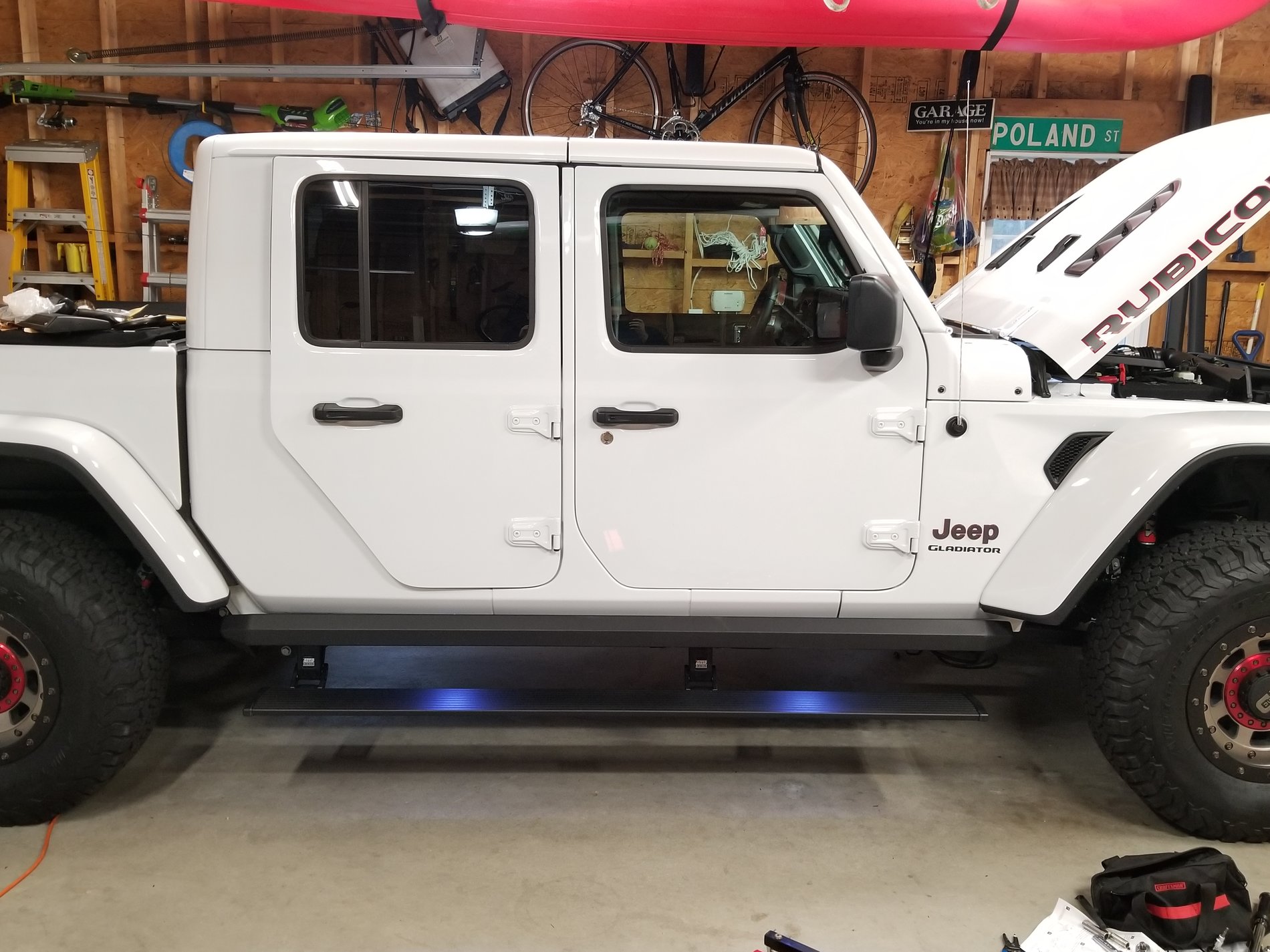Well this project took way too long - Amp Powersteps | Jeep Gladiator Forum  