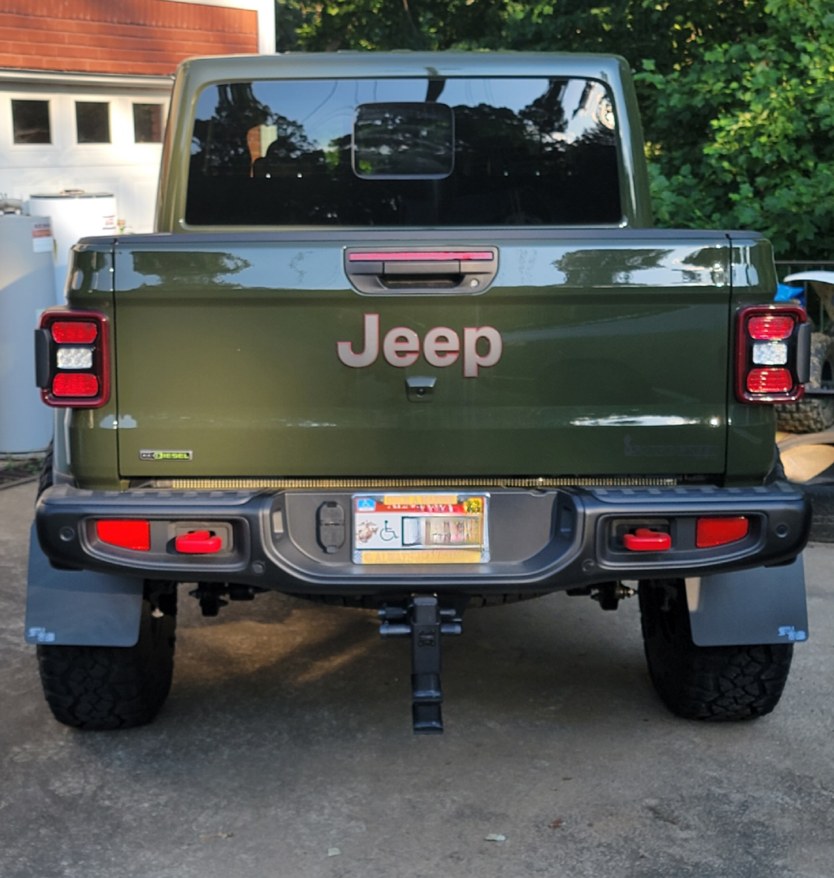 Jeep Gladiator Installed 17x9 wheels on my Mojave, too much polk? 20220705_113021