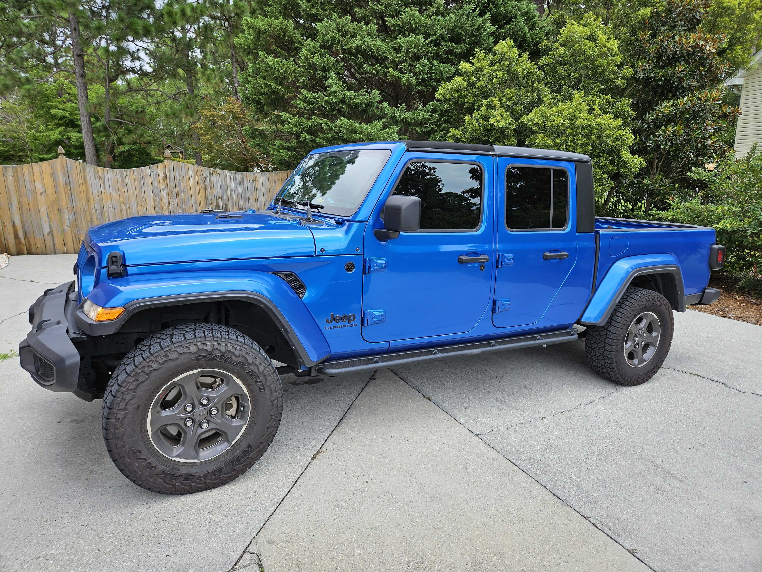 Jeep Gladiator Blue On Black - Build Chronicles 20230805_133259