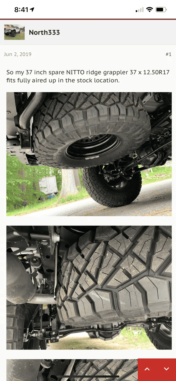 jeep gladiator spare tire