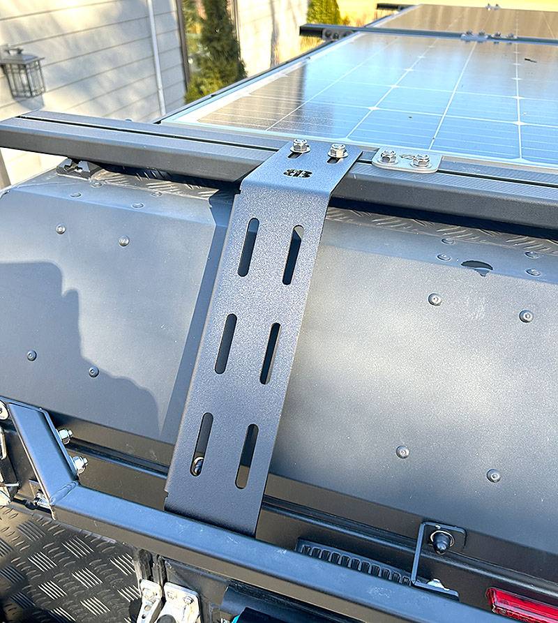 Alu-Cab Canopy Camper Upper Rear Accessory Brackets for Maxtrax, tools ...