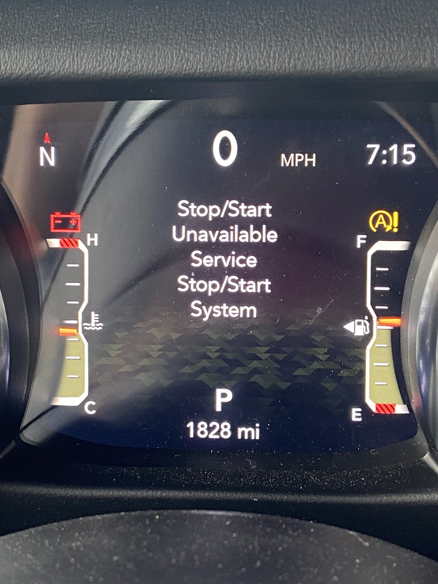 Start/Stop unavailable - check engine light | Jeep Gladiator Forum -  