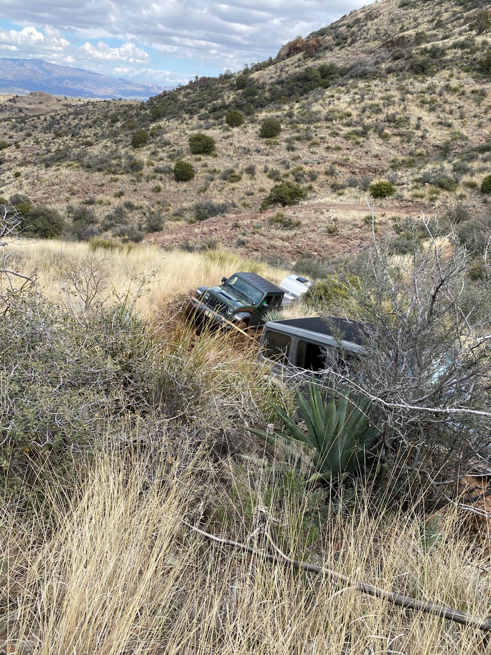 Jeep Gladiator Aravaipa Canyon, AZ with Gladiator Mojave and trailer in tow DFD83F7A-041F-46DE-BD5C-276D83CD53E2