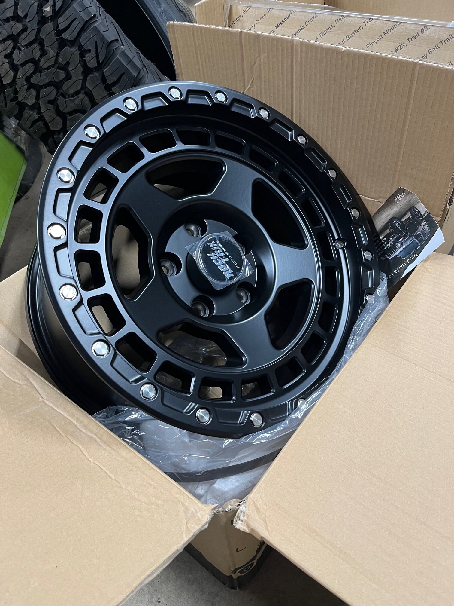Rock Trix 17x9 et+12 with Goodyear Territory MT 315/70r17 initial review |  Jeep Gladiator Forum 