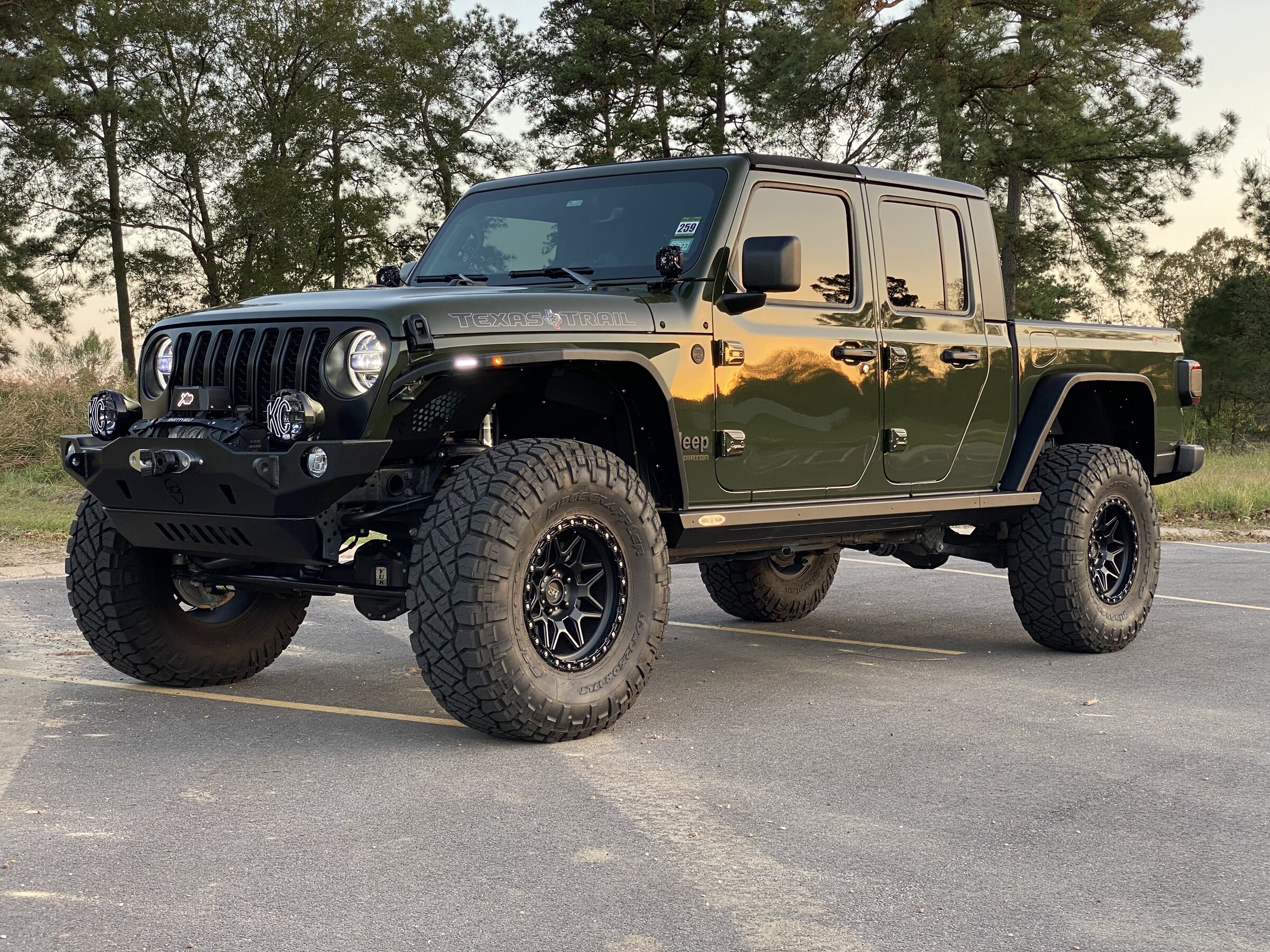 Jeep Gladiator SIDETRACKED - My Sarge Green Texas Trail Edition Build IMG_4009