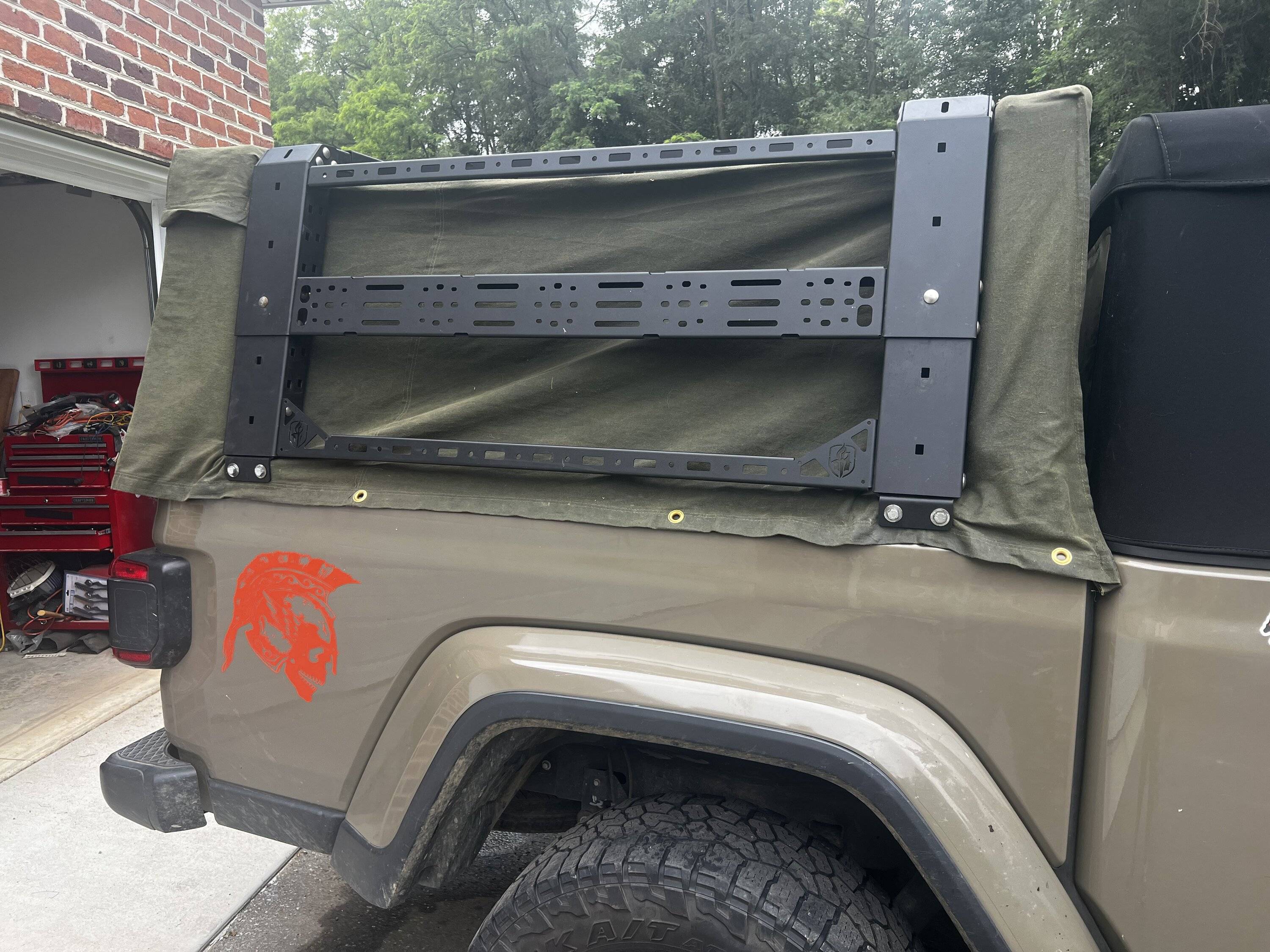 In side rack topper project | Jeep Gladiator (JT) News, Forum ...