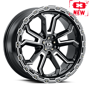 Jeep Gladiator Outfit Your Gladiator with Vision Wheels and Receive a Swag Bag! While Supplies Last! korupt-wheel-5lug-gloss-black-milled-20x9-300_6419