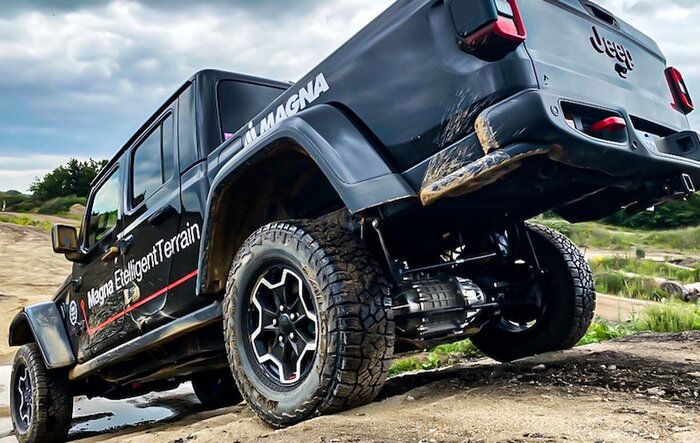 Production Electric Jeep Magneto EV? Meet the Magna Jeep Gladiator EtelligentTerrain