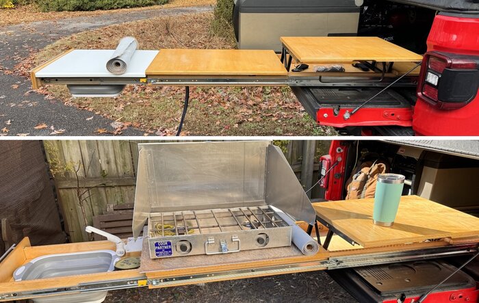 DIY Slide Out w/ Sink