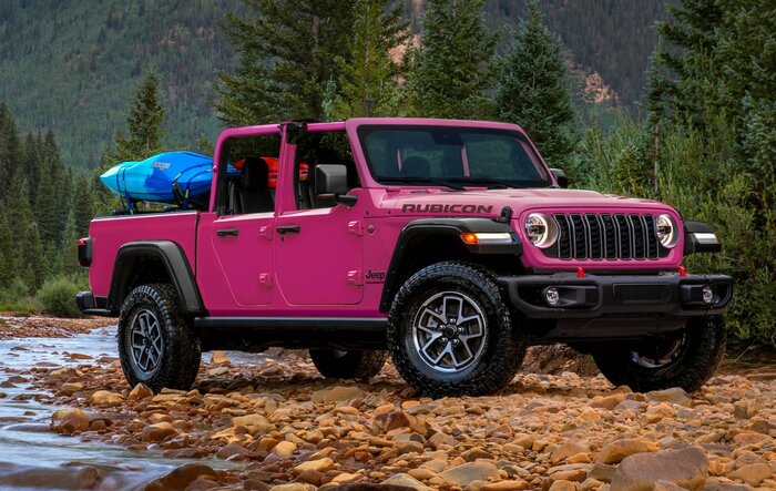 Tuscadero color available on Jeep Gladiator for the first time
