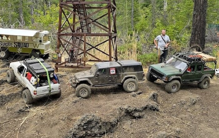 Mini Gladiator Run at RC Crawler Event