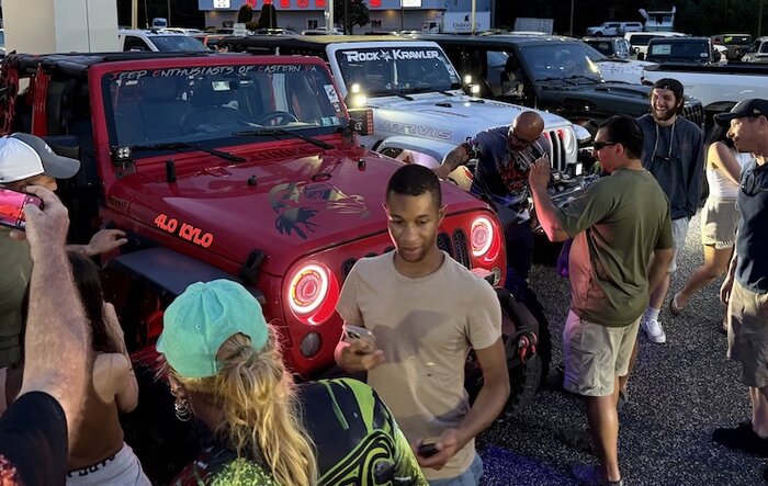 ORACLE Light Party Lit Up the Sky at NJ Jeep Invasion!