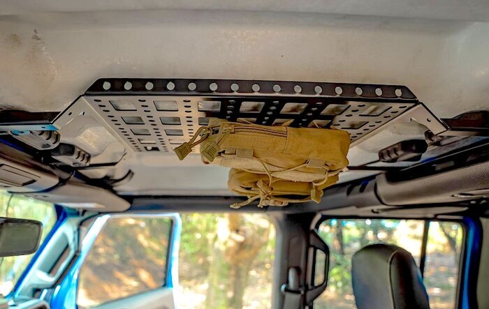 Exceedfab's upcoming release: Curved Overhead Molle Panel