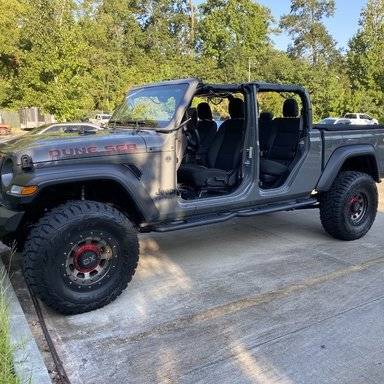 This is the way... Mandalorian inspired Sport S build Jeep Gladiator