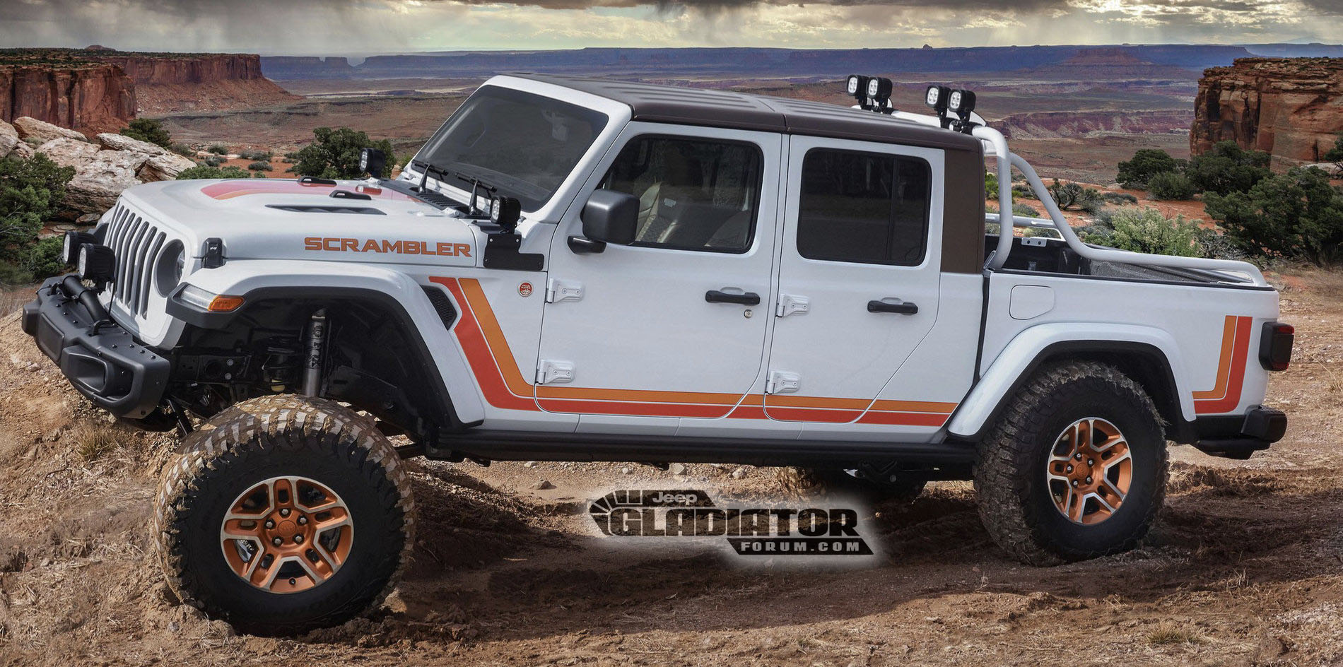 Jeep Gladiator Moab Scrambler Homage Concept Revealed + More Concept