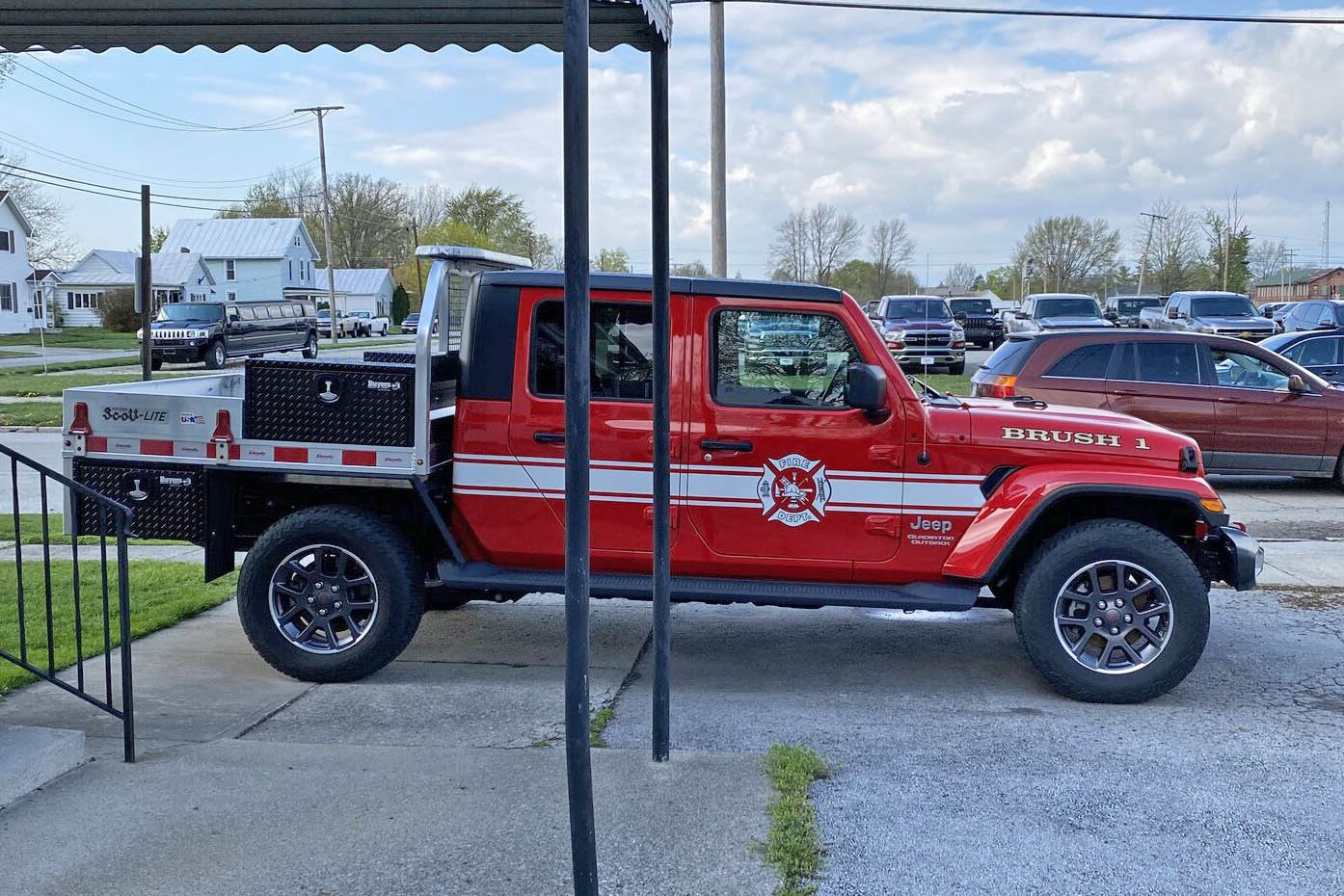 power wheels jeep fire truck