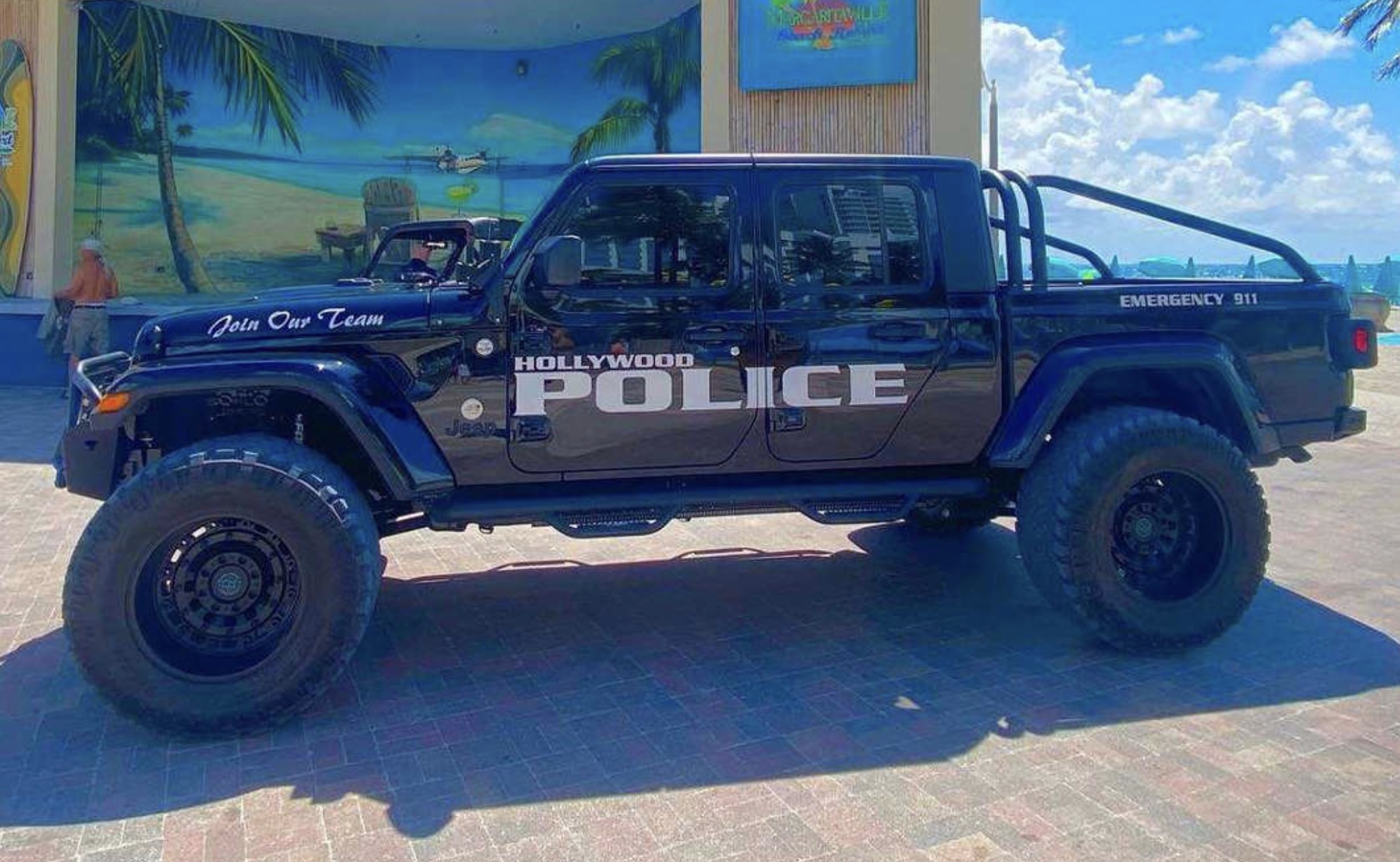New Gladiator Police Trucks in Hollywood, FL Jeep Gladiator (JT) News