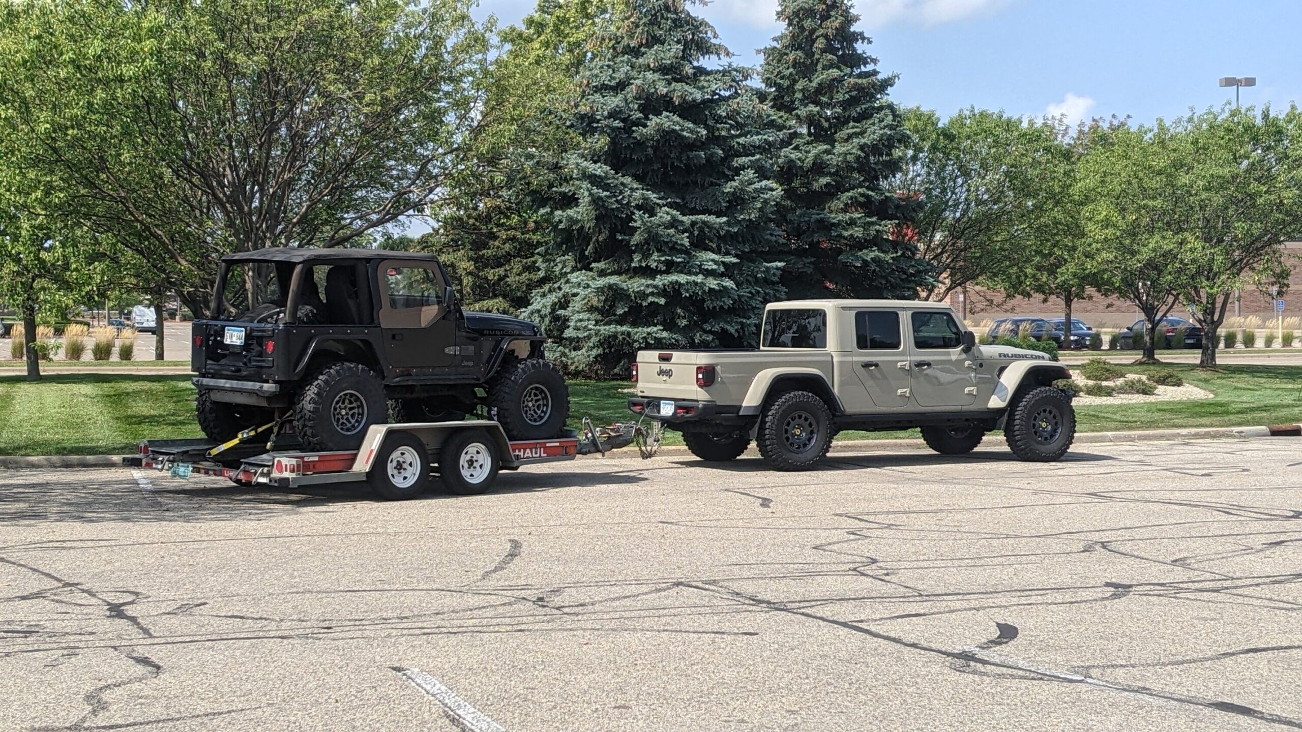 First Time Towing Rubicon With Gladiator Rubicon Jeep Gladiator Forum