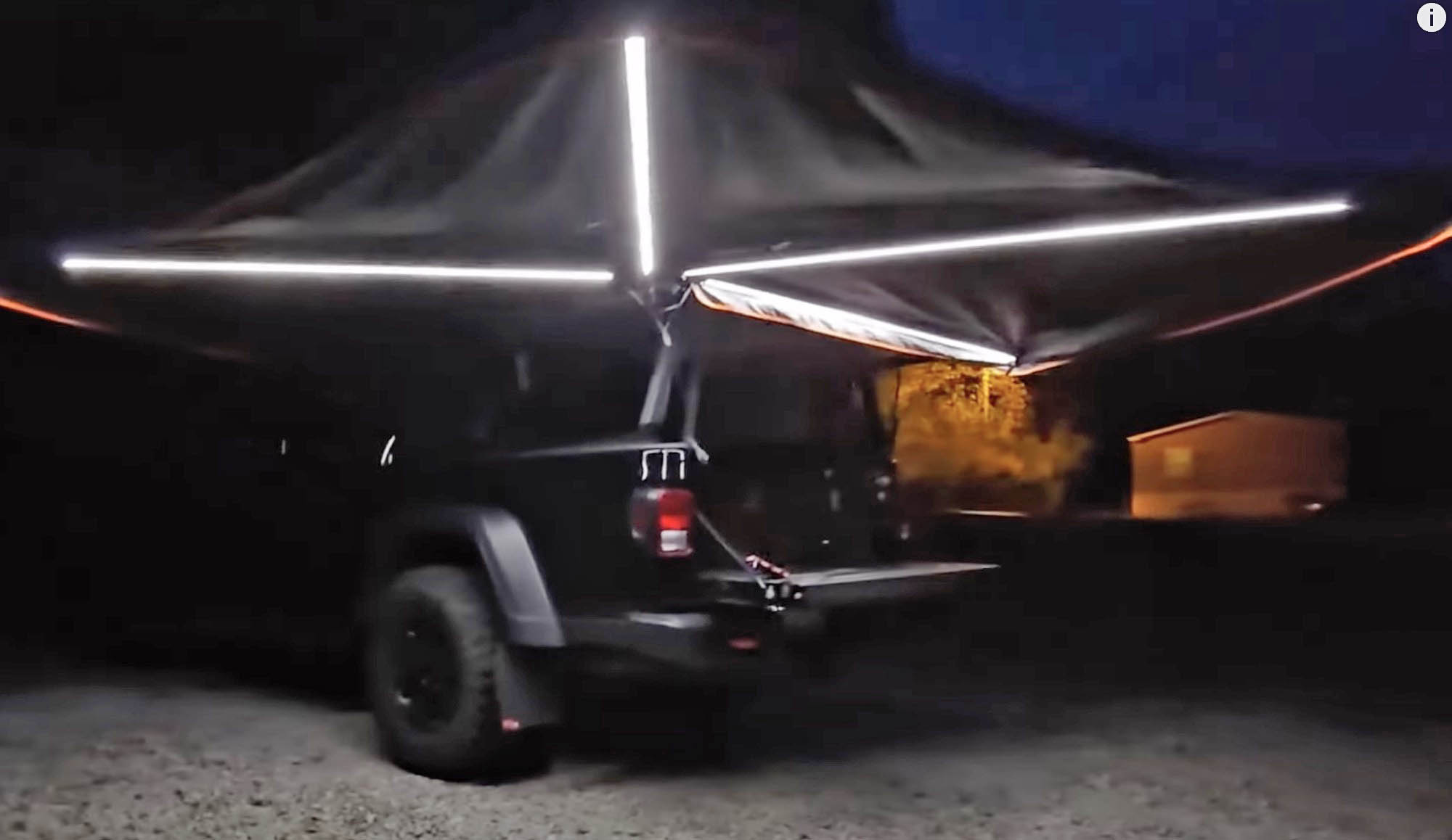 RoofNest "Little Wing" 270 awning review Jeep Gladiator (JT) News