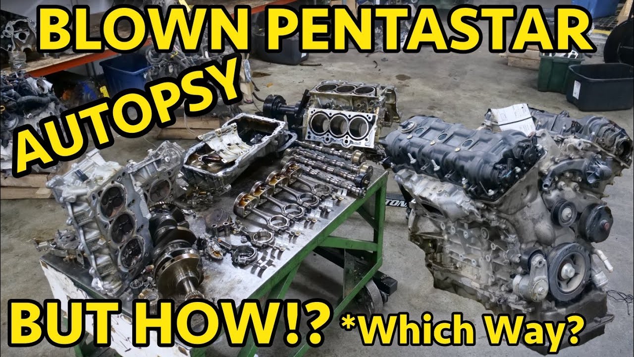 Blown engine tear down Pentastar 3.6L that bought the farm Page 2