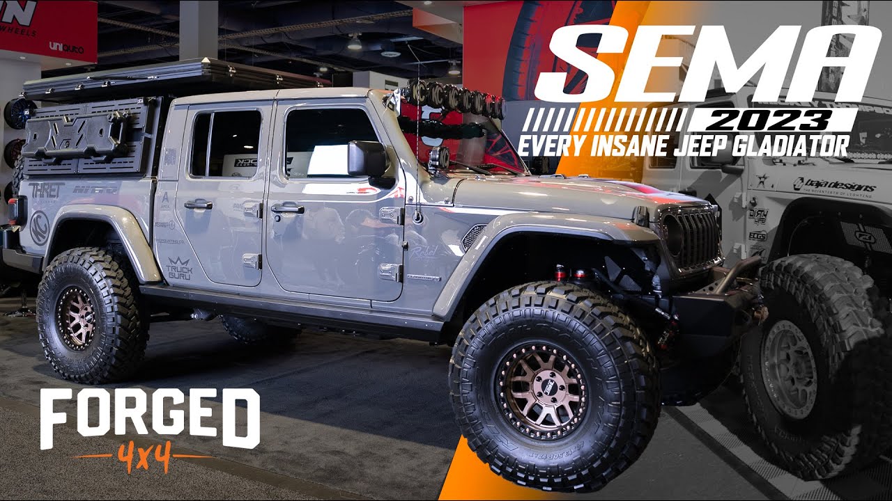 Every Gladiator Build at SEMA 2023 Page 2 Jeep Gladiator (JT) News